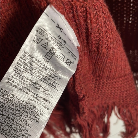 Old Navy Reddish Brown Cardigan Sweater - Picture 5 of 5